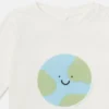 Earth grafisk långärmad tröja