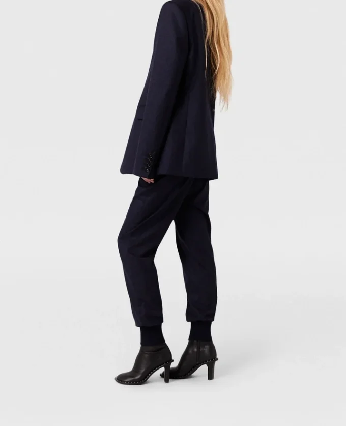 Elastiska sweatpants i ull Elastiska sweatpants i ull