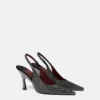 Elsa kristallprydda slingbacks