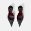 Elsa kristallprydda slingbacks