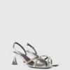 Elsa metalliska sandaler med klack Elsa metalliska sandaler med klack