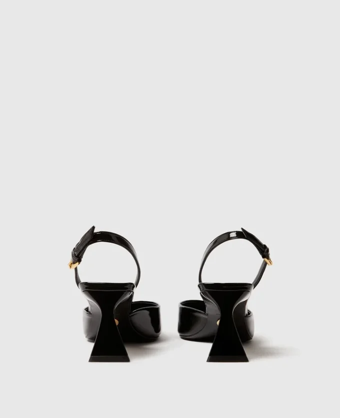 Elsa Slingbacks i lack Elsa Slingbacks i lack
