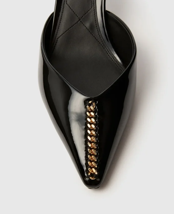Elsa Slingbacks i lack Elsa Slingbacks i lack