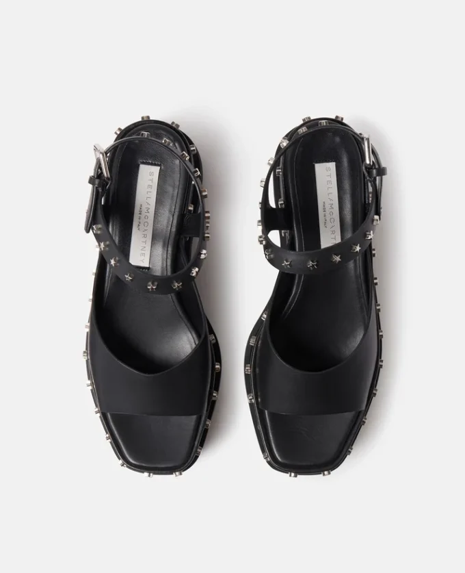 Elyse Star Stud-sandaler med plattform Elyse Star Stud-sandaler med plattform