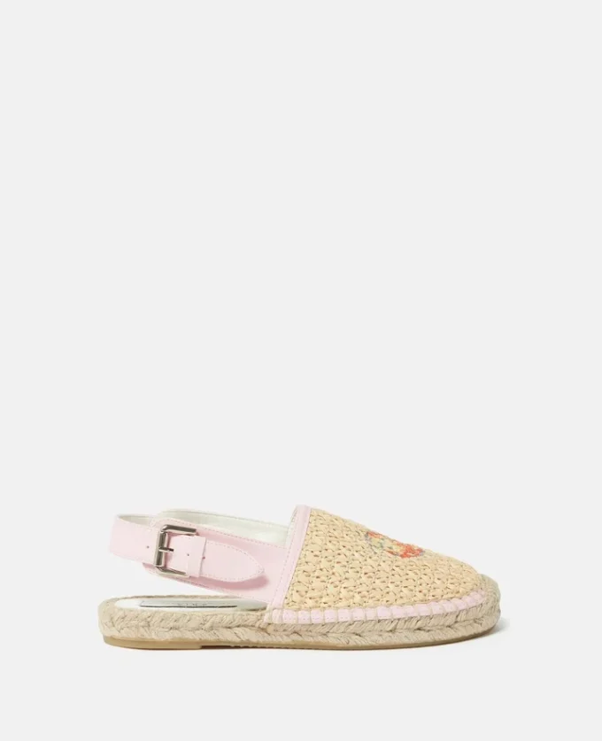Espadriller med broderade blommor Espadriller med broderade blommor