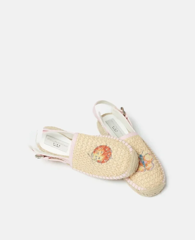 Espadriller med broderade blommor Espadriller med broderade blommor