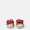 Espadriller med hjärtmönster i raffia Espadriller med hjärtmönster i raffia