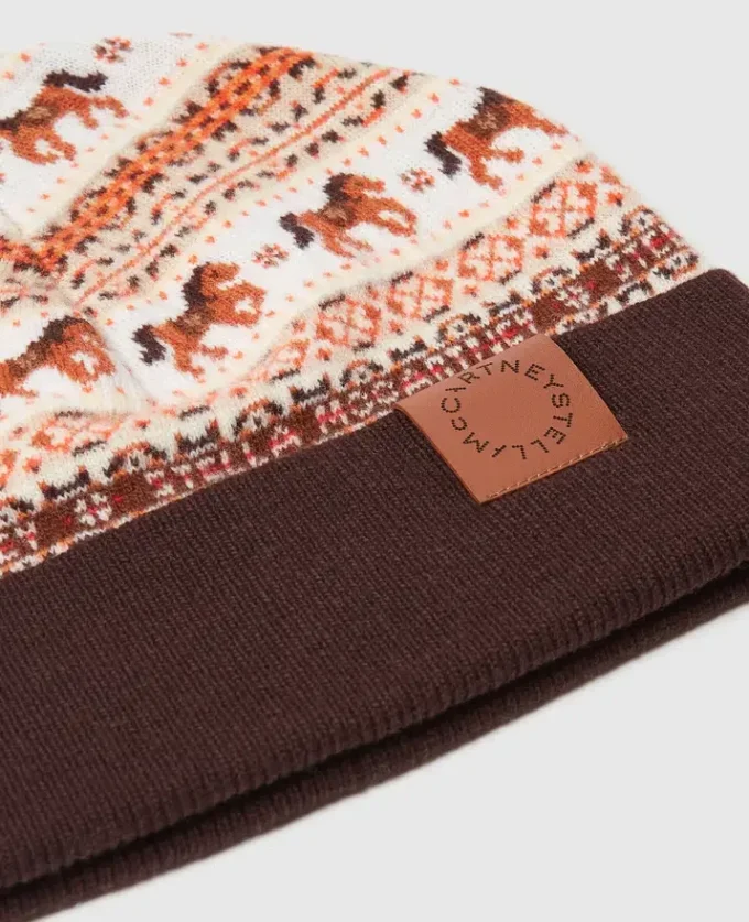 Fair Isle-mössa i ull