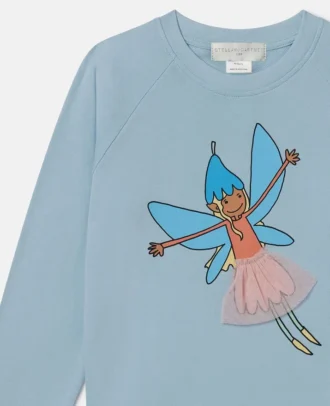 Fairy Graphic Crewneck Sweatshirt