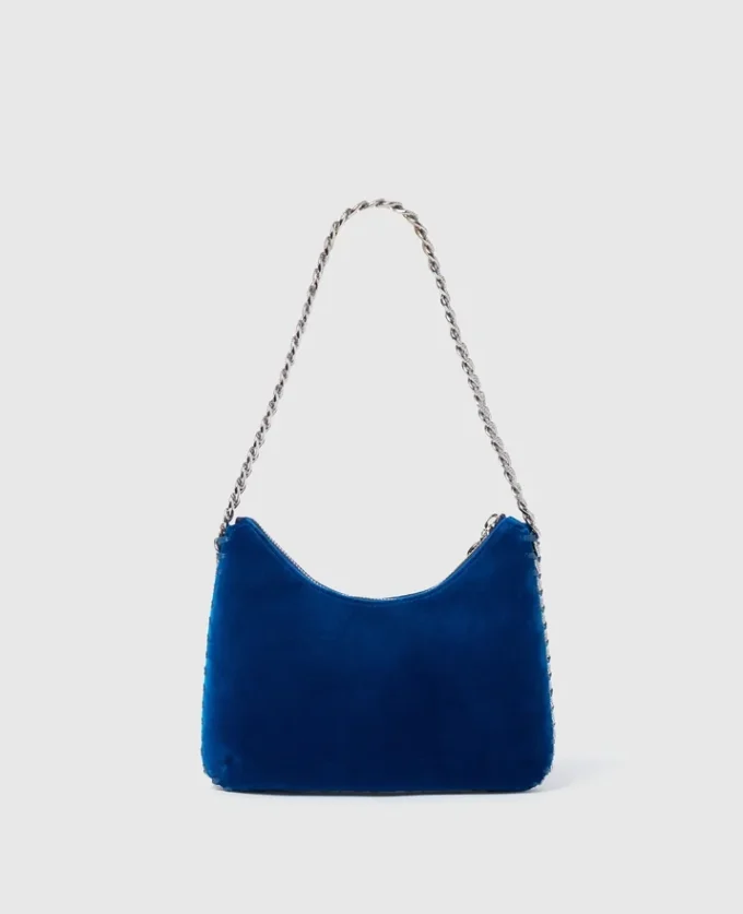 Falabella blyfri kristallkedja axelväska