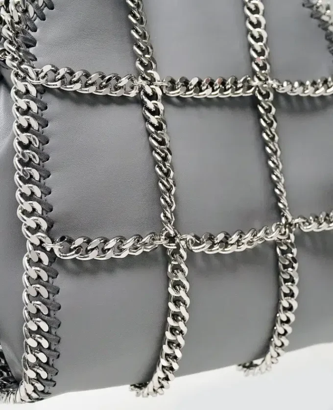 Falabella Chain Cage Mini Tote Bag i begränsad upplaga Falabella Chain Cage Mini Tote Bag i begränsad upplaga