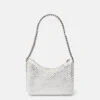 Falabella Crystal Hotfix axelväska med dragkedja