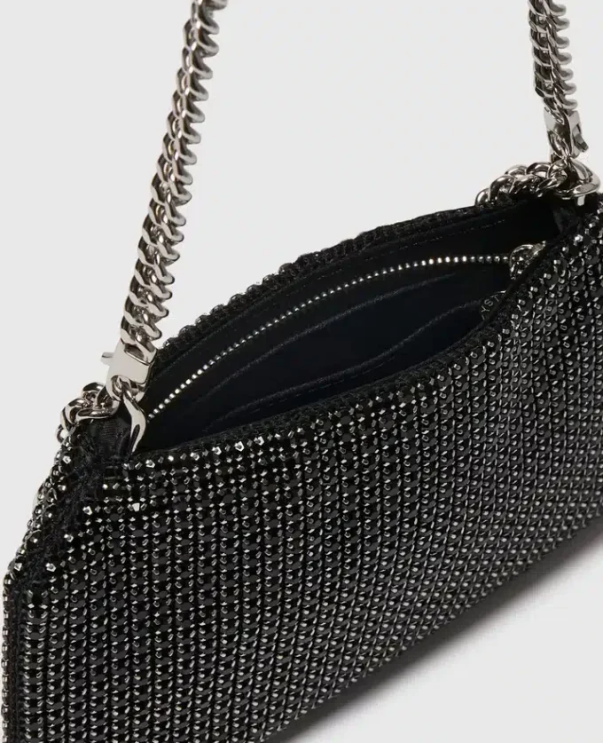 Falabella Crystal Mesh Crossbody Bag