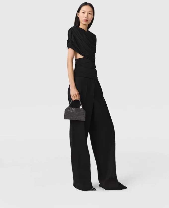 Falabella Crystal Mesh Crossbody Bag