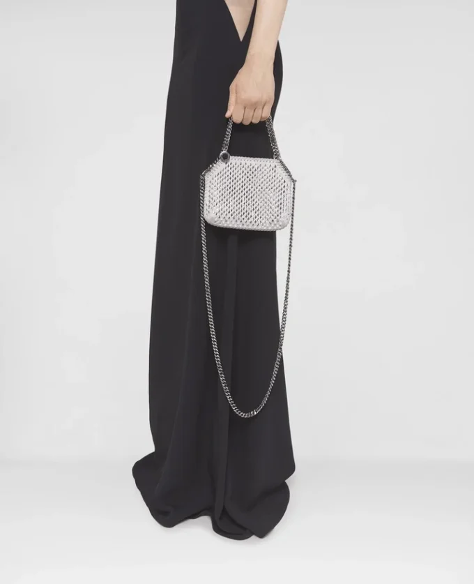 Falabella Crystal Mesh Mini Tote Bag Falabella Crystal Mesh Mini Tote Bag
