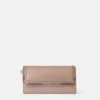 Falabella Flap Continental plånbok i pärlemorskimrande färg Falabella Flap Continental plånbok i pärlemorskimrande färg