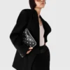 Falabella-fodral med dragkedja och nitar Falabella-fodral med dragkedja och nitar