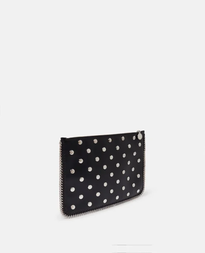 Falabella-fodral med dragkedja och nitar Falabella-fodral med dragkedja och nitar