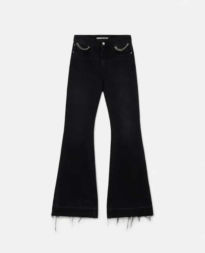 Falabella-jeans med utsvängda ben