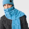 Falabella kabelstickad scarf