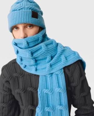 Falabella kabelstickad scarf
