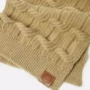 Falabella kabelstickad scarf