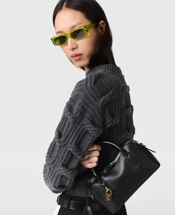 Falabella kabelstickad tröja Falabella kabelstickad tröja