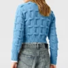 Falabella kabelstickad tröja med rund hals