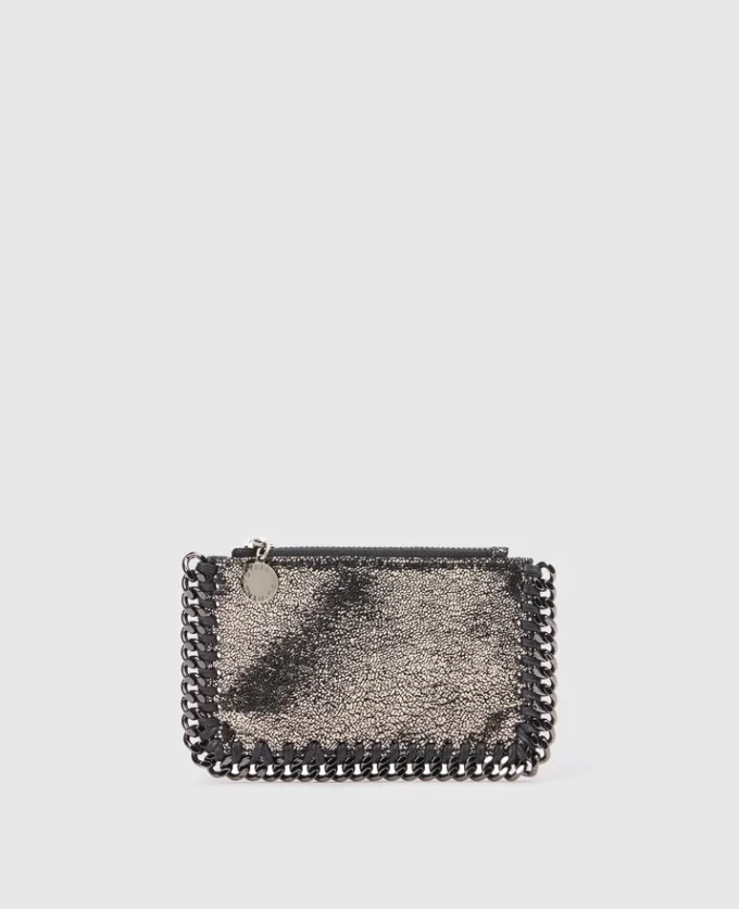 Falabella kortfodral med dragkedja Falabella kortfodral med dragkedja