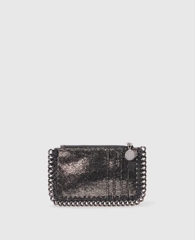 Falabella kortfodral med dragkedja Falabella kortfodral med dragkedja