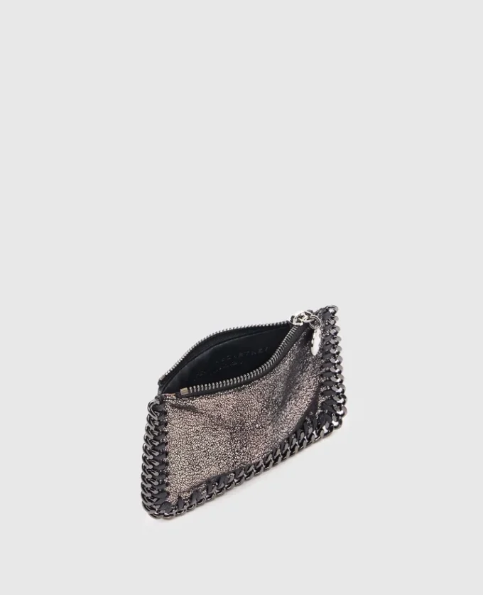 Falabella kortfodral med dragkedja Falabella kortfodral med dragkedja