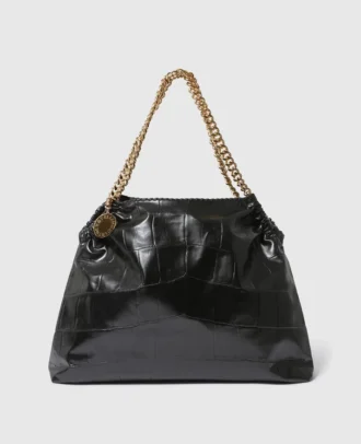 Falabella krokodilpräglad dragsko-toteväska
