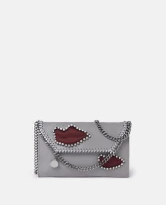 Falabella Lips plånbokskorsväska