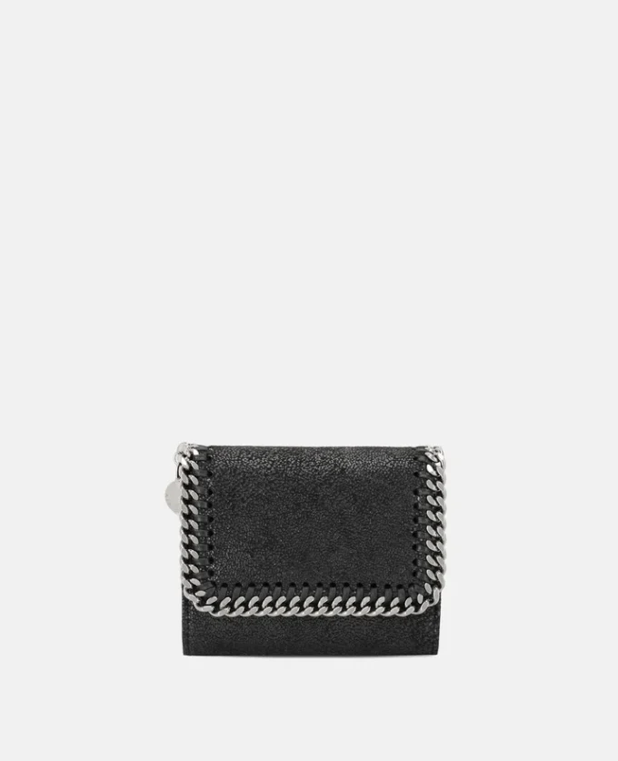 Falabella liten plånbok med lock Falabella liten plånbok med lock