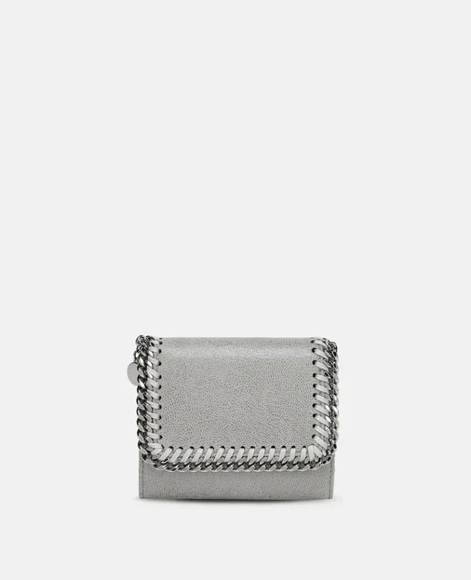 Falabella liten plånbok med lock Falabella liten plånbok med lock