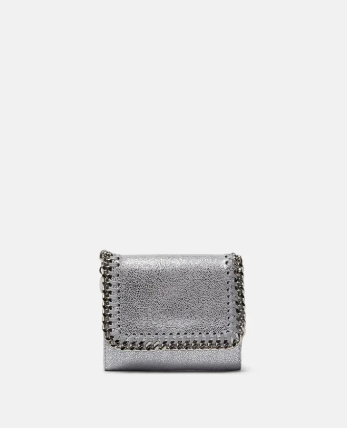 Falabella liten plånbok med lock Falabella liten plånbok med lock