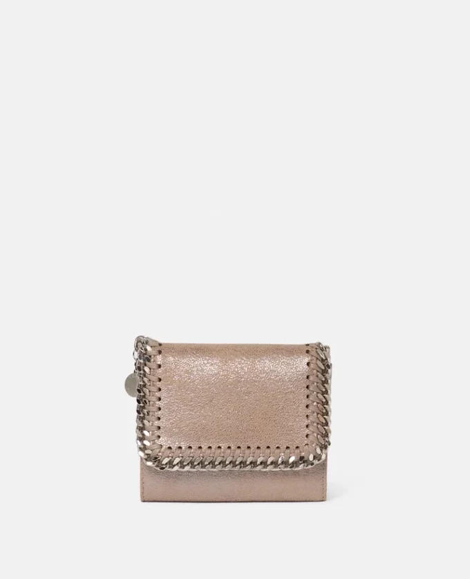 Falabella liten plånbok med lock Falabella liten plånbok med lock