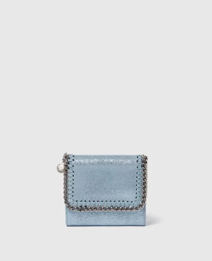 Falabella liten plånbok med lock Falabella liten plånbok med lock