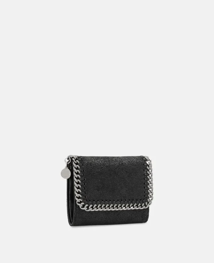 Falabella liten plånbok med lock Falabella liten plånbok med lock