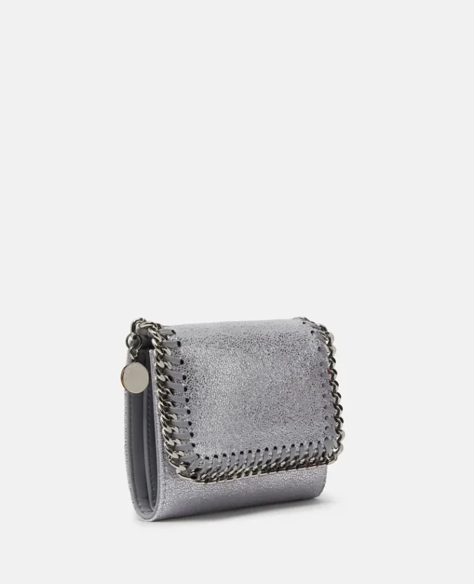 Falabella liten plånbok med lock Falabella liten plånbok med lock