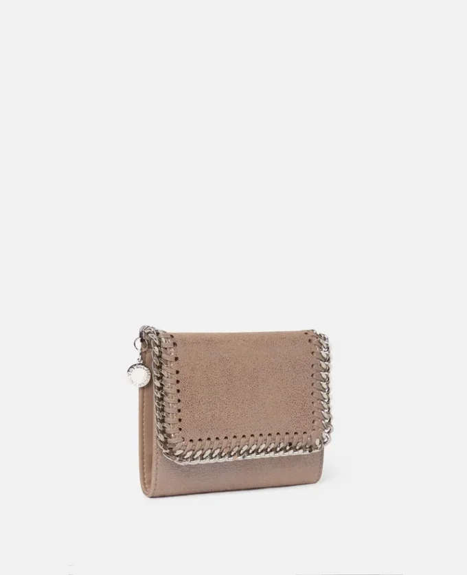 Falabella liten plånbok med lock Falabella liten plånbok med lock