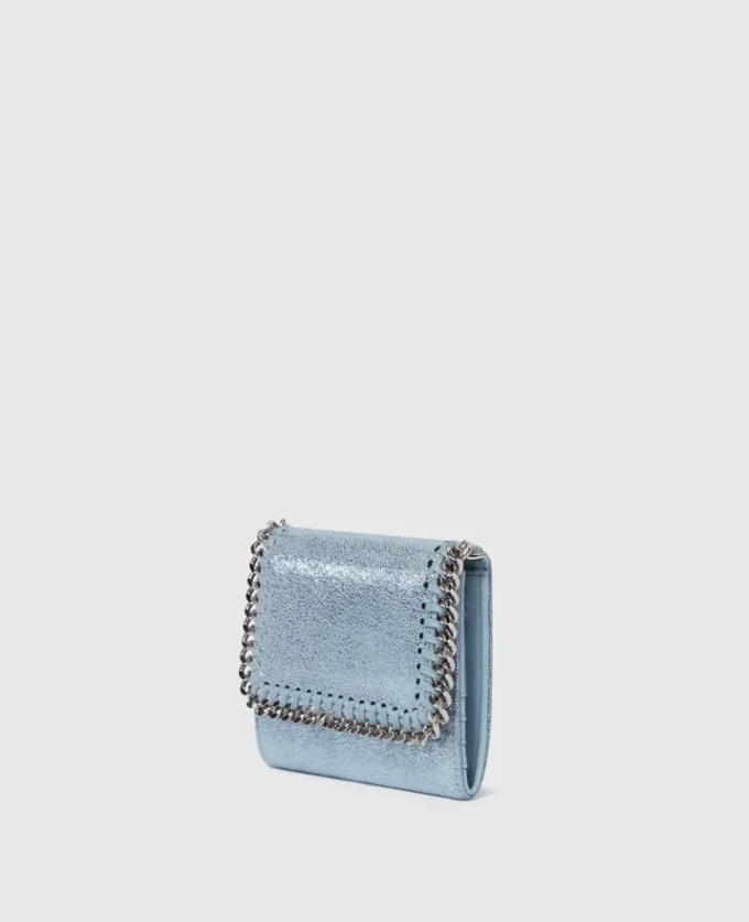 Falabella liten plånbok med lock Falabella liten plånbok med lock