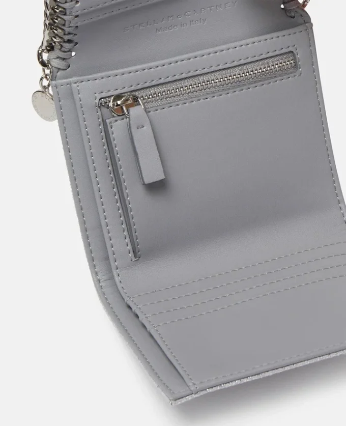 Falabella liten plånbok med lock Falabella liten plånbok med lock
