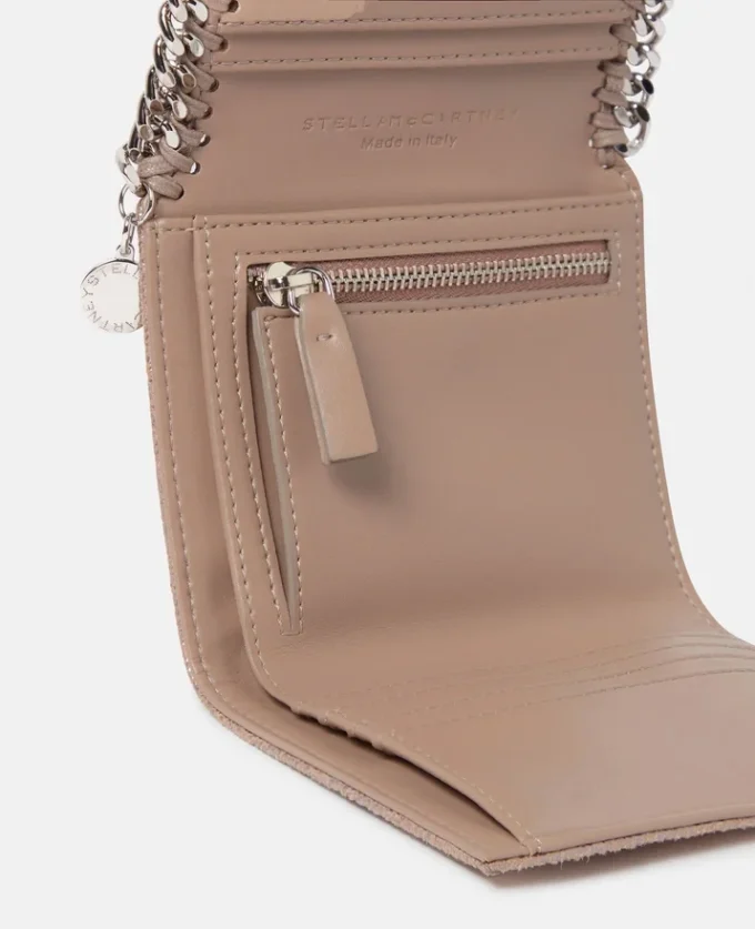 Falabella liten plånbok med lock Falabella liten plånbok med lock
