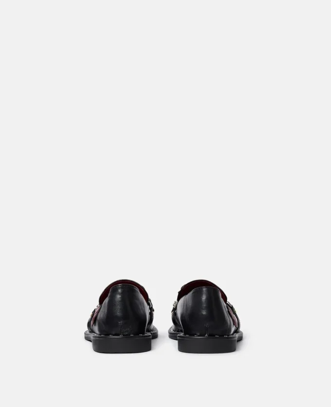 Falabella loafers med läppapplikation Falabella loafers med läppapplikation