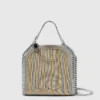 Falabella Metallic Chain-Embroidered Tiny Tote Bag i begränsad upplaga Falabella Metallic Chain-Embroidered Tiny Tote Bag i begränsad upplaga