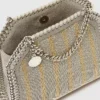 Falabella Metallic Chain-Embroidered Tiny Tote Bag i begränsad upplaga Falabella Metallic Chain-Embroidered Tiny Tote Bag i begränsad upplaga