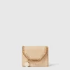 Falabella metallisk trefaldig plånbok Falabella metallisk trefaldig plånbok