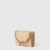 Falabella metallisk trefaldig plånbok Falabella metallisk trefaldig plånbok