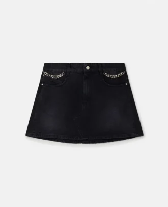 Falabella minikjol i denim